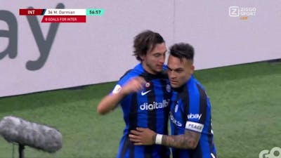 Matteo Darmian schiet Inter op voorsprong in beker