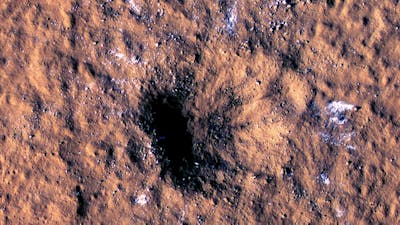 Sur Mars, un impact géant de météorite écouté en direct
