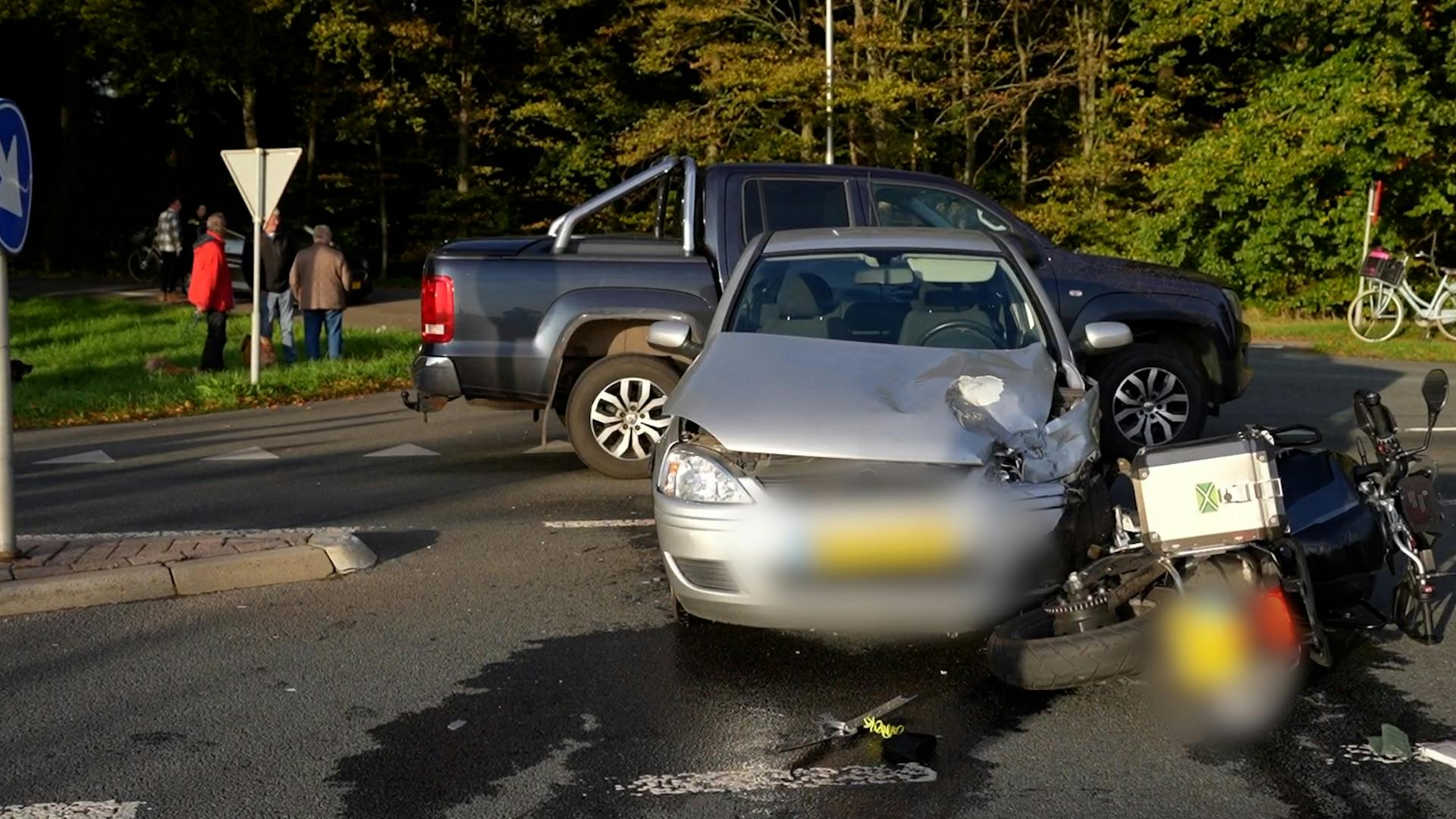 Vrouw Op Motor Zwaargewond Bij Ongeval In Hoog-Keppel