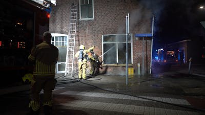 Brand breekt uit in woning Dongen