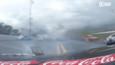 Dikke crash in Daytona