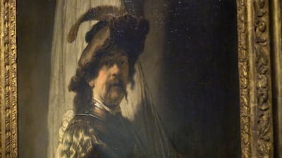 Rembrandt's De Vaandeldrager hangt in het Zeeuws Museum
