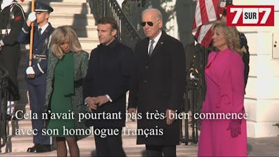 Biden et Macron affichent la solidité de leur alliance