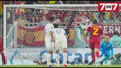 Démonstration de l'Espagne face au Costa Rica