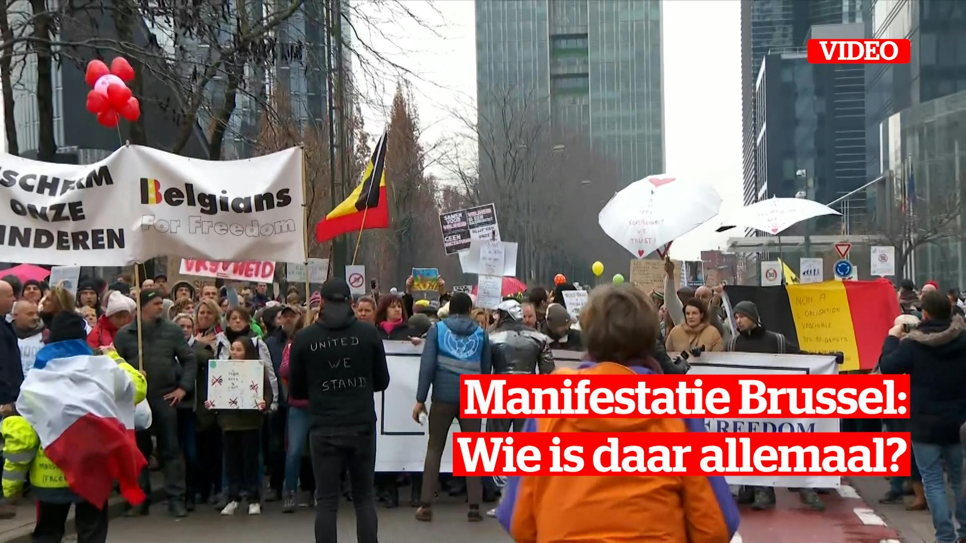 Manifestatie Brussel: Wie Is Daar Allemaal?