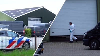 Inval politie in vermoedelijk drugslab in Bruchterveld