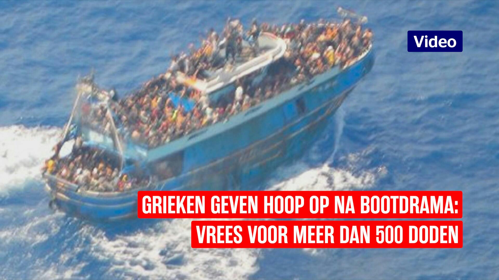 Grieken Geven Hoop Op Overlevenden Op Na Bootdrama