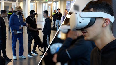 VR-bril toont jongeren de risico's van drugscriminaliteit