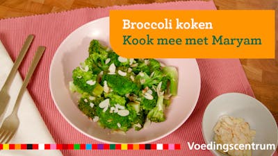 Kook Mee Met Maryam: Broccoli koken