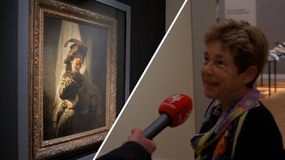 Rembrandts Vaandeldrager in Enschede: 'Heel bijzonder'