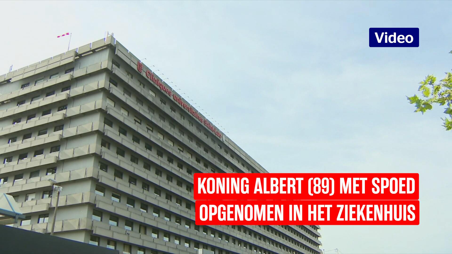 Koning Albert Opgenomen In Ziekenhuis Vanwege Uitdroging