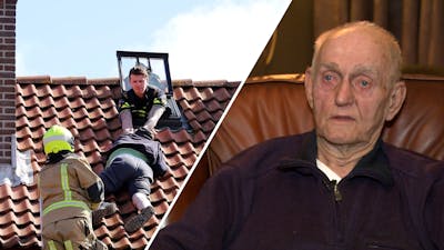 83-jarige Jaap ontsnapt aan dood na verwijderen vogelnestje