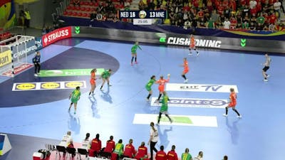 EK Handbal: Nederland - Montenegro