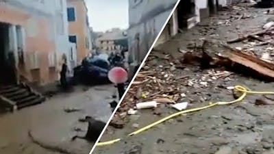 Dodelijke aardverschuiving laat ravage achter op Ischia