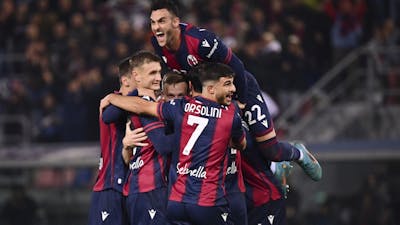 Bologna sluit eerste seizoenshelft af met zege op Sassuolo