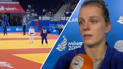 Margriet Bergstra verliest bij de Europese Spelen
