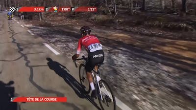 Quintana wint op Mont Ventoux