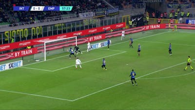 Internazionale met tien man onderuit tegen Empoli