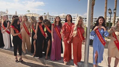Achter de schermen bij de Miss België-finalistes in Egypte