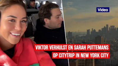 Sarah Puttemans en Viktor Verhulst op city trip in NYC