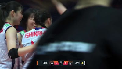 WK Volleybal: Nederland - Japan