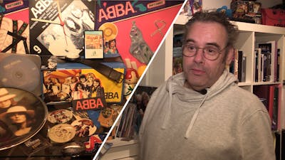 Eric heeft thuis een enorme ABBA-verzameling