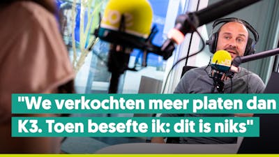 Tijs Vanneste: "We verkochten plots meer platen dan K3"