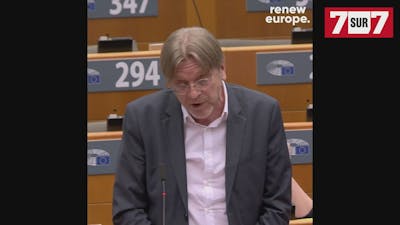 Verhofstadt recadre une députée LFI