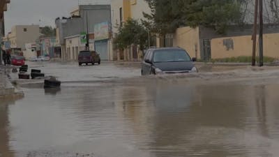 Inondations à Tripoli, les autorités appellent à la prudence
