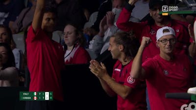 Prachtig technisch begaafd punt van Canada op de Davis Cup