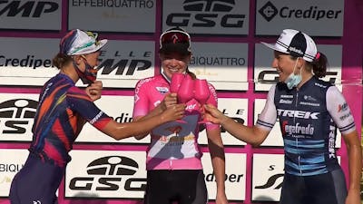 Bekijk hier de samenvatting van etappe #9 van de Giro Rosa