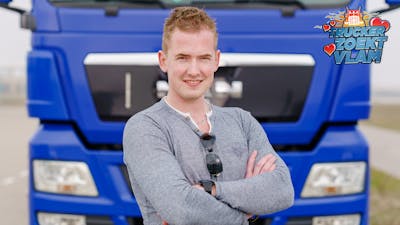 Trucker Jeroen (24) is op zoek naar de liefde!