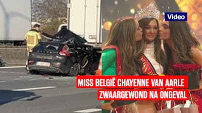 Miss België betrokken bij zwaar auto-ongeval
