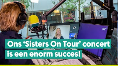 Angela van 'Dolly Dots' over de 'Sisters On Tour' tournee