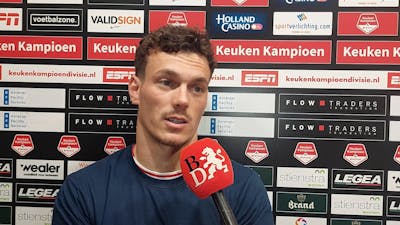 Jizz Hornkamp (Willem II): 'Volgende wedstrijd speel ik wel'