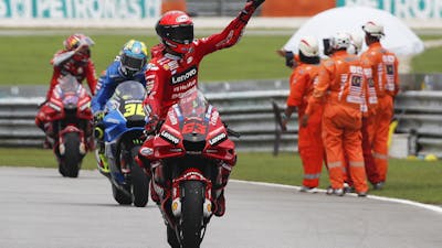 MotoGP: Bagniaia wint en doet goede titelzaken in Maleisië