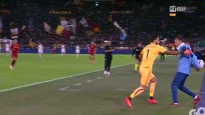 Gemoederen lopen op bij duel tussen AS Roma en Lazio