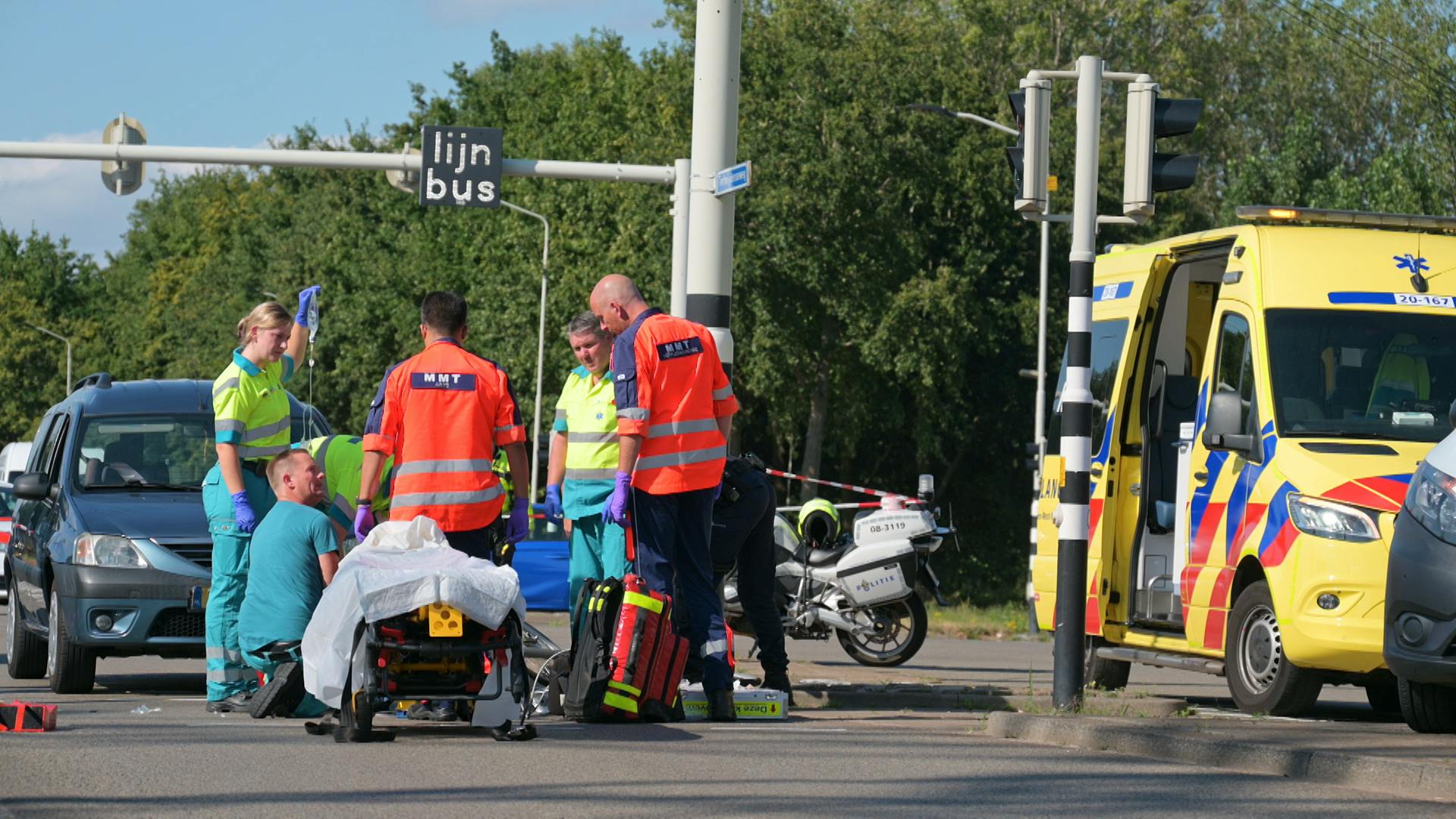 Fietser Zwaargewond Bij Aanrijding Op Kruising In Breda