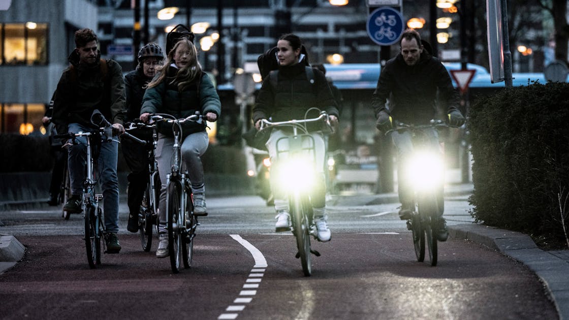 Felle fietsverlichting is steeds meer mensen tot