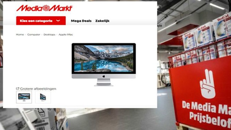 MediaMarkt in Nederland levert iMacs voor paar euro, klanten weigeren bij te betalen | Consument hln.be