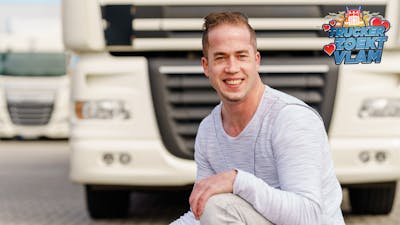 Trucker Joel (37) is op zoek naar een leuke vrouw!