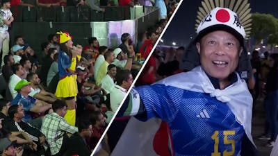 Fans Japan vieren verrassende groepswinst WK: ‘Historisch’