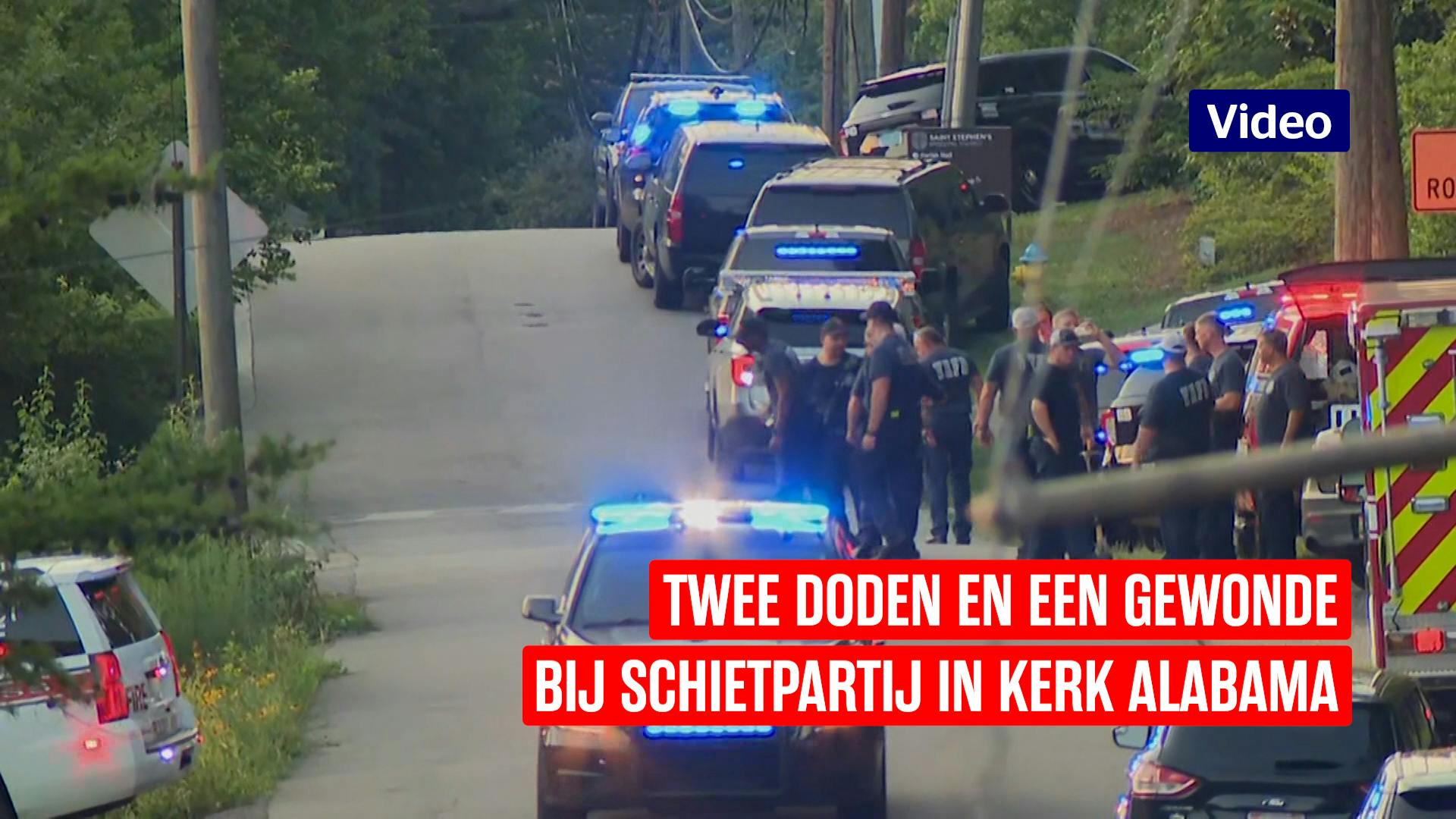 Twee Doden En Een Gewonde Bij Schietpartij In Kerk Alabama