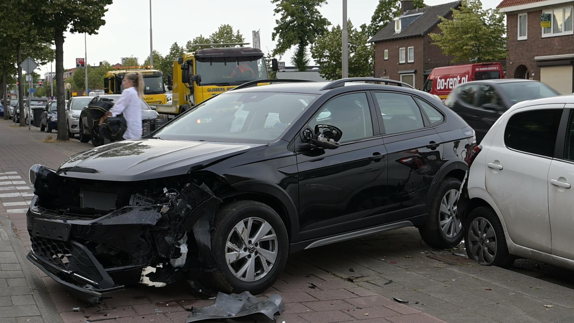 Ravage Op Ringbaan-Oost In Tilburg Door Botsing