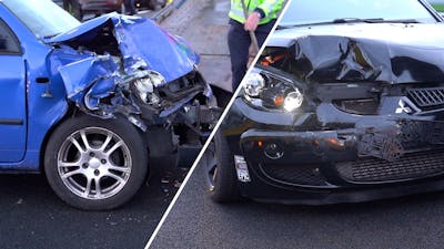 Twee ongelukken met in totaal acht auto's op de A1 bij Wilp