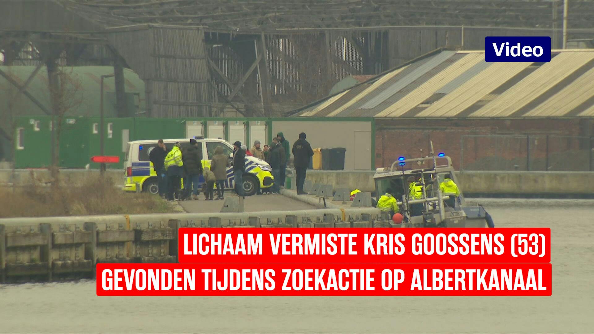 Lichaam Vermiste Kris Goossens Gevonden Tijdens Zoekactie