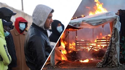 Brand in Spaans migrantenkamp dat ontruimd zou worden
