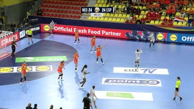 EK Handbal: Nederland - Spanje