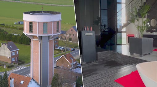 Watertoren veranderde in luxewoning van 3,6 miljoen euro