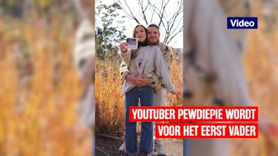 YouTuber PewDiePie wordt voor het eerst vader